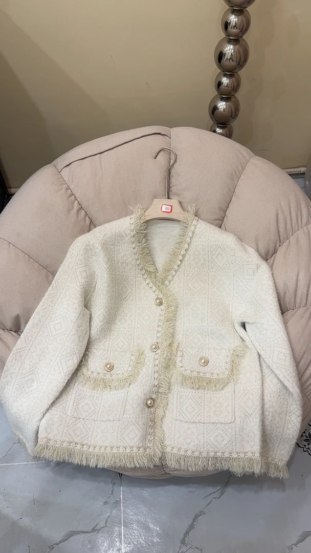 新款时尚潮流网红女士小香风上衣-5014上衣