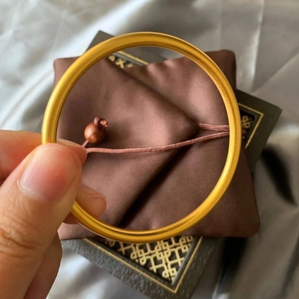 铜合金手镯 古法传承素圈手镯（铜材质的）