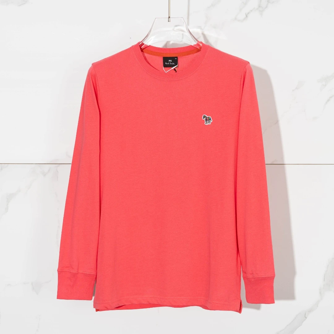 全新未使用/Paul Smith男士长袖斑马T恤/PSBU00063