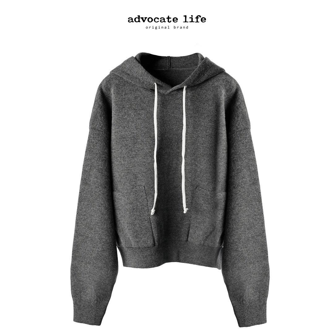 Advocatelife 2024秋装新款时尚抽绳宽松百搭连帽卫衣 GQ332466
