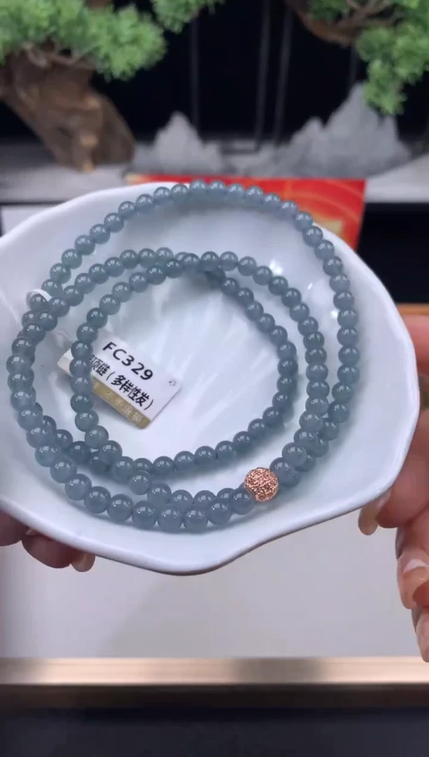 【闪购商品】翡翠颈饰未镶嵌FC329翡翠项链多样性发其一