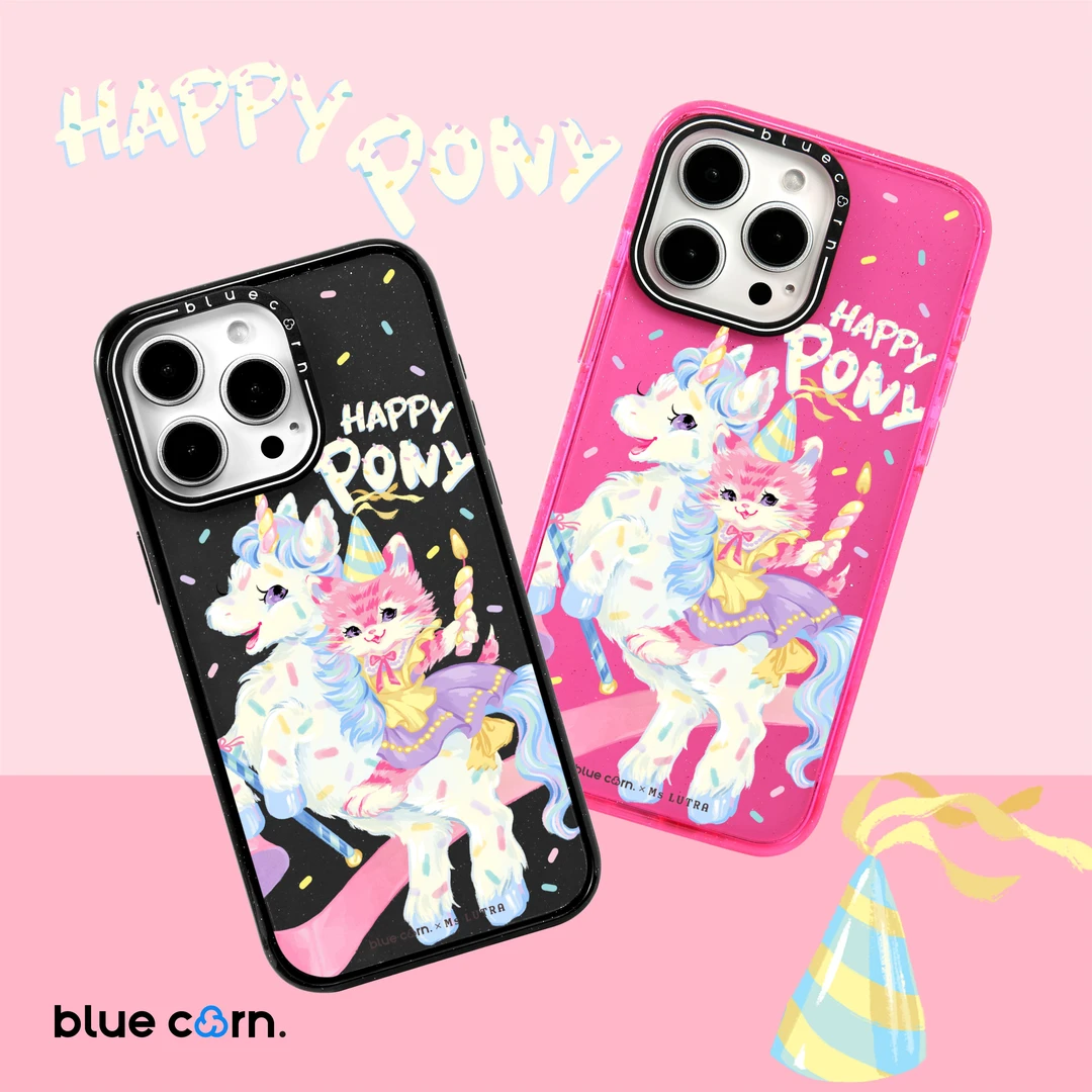Bluecorn联名Ms LUTRA猫咪独角兽适用iPhone16/15/14/13/PM手机壳