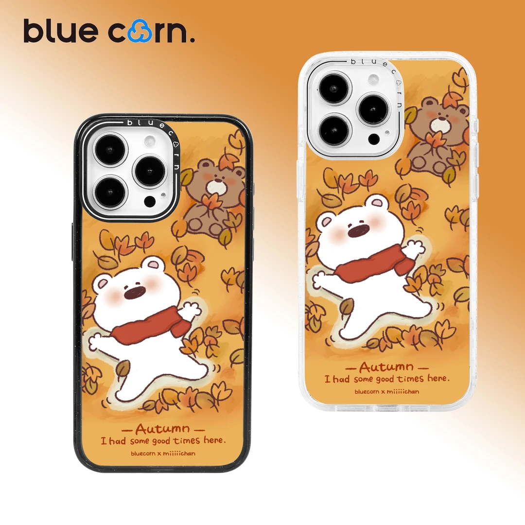 Bluecorn联名miiiiichan秋冬好时光适用iPhone16/15/ProMax手机壳