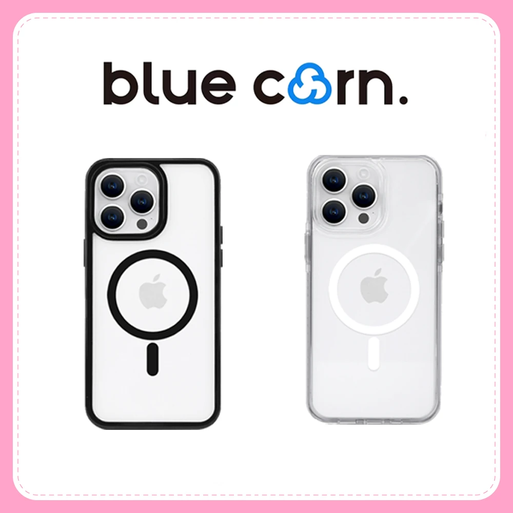 【张嘻嘻专属】Bluecorn净版 适用于苹果iPhone 15/14/13磁吸手机壳