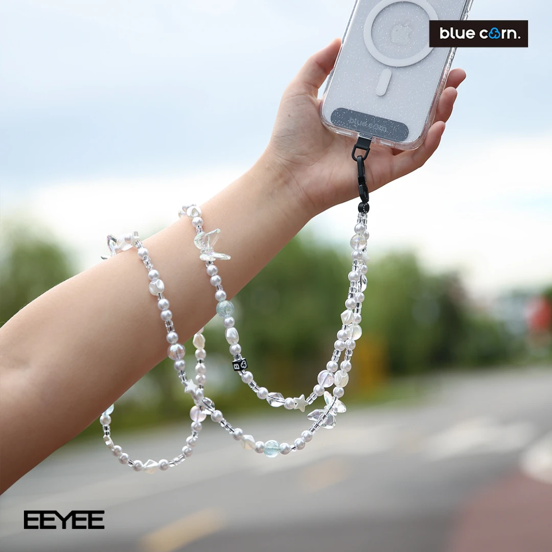 Bluecorn原创设计师款白日梦 夏季可爱手工串珠手机挂绳