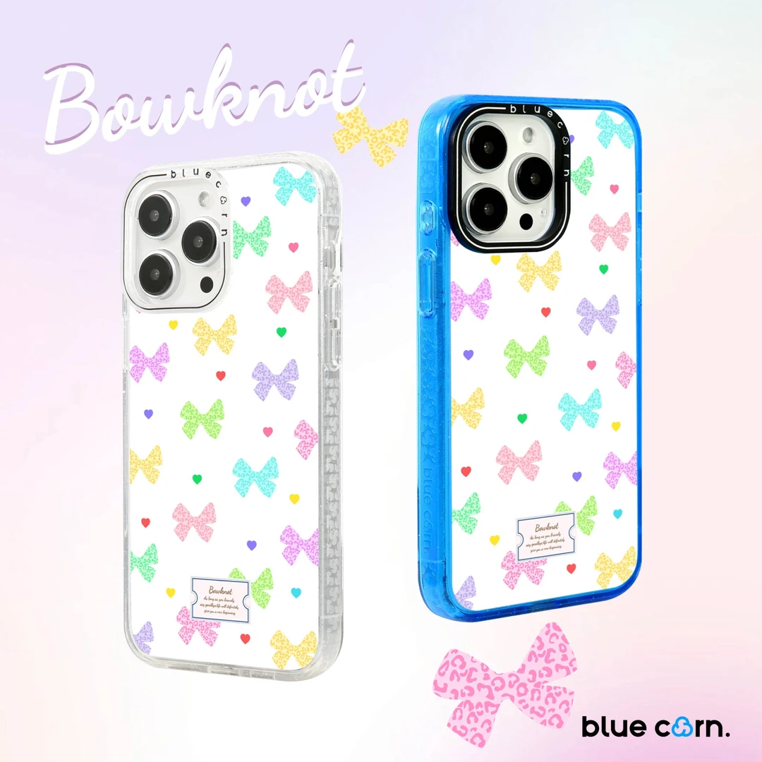 【张醒醒专属】Bluecorn豹纹蝴蝶结适用iPhone16/15/14磁吸手机壳