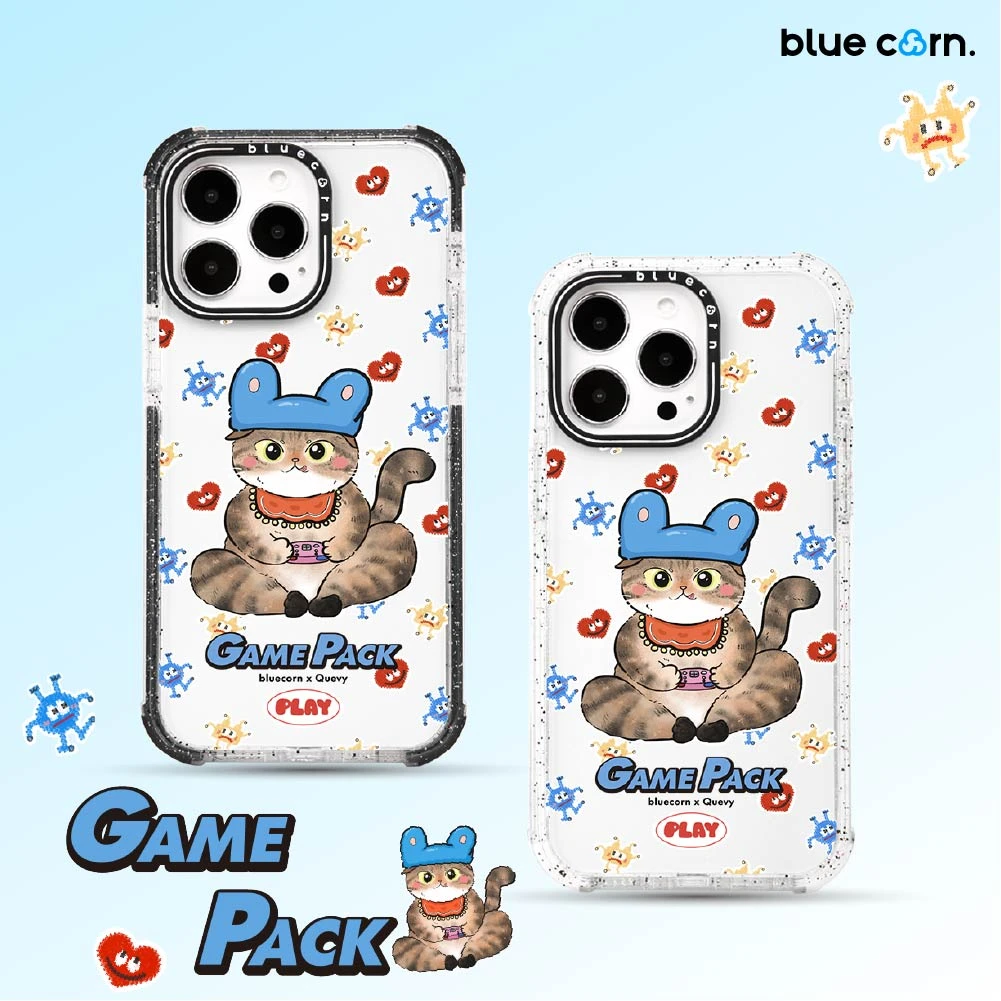 【张野专属】Bluecorn游戏的猫适用iPhone16/15/14/13磁吸手机壳