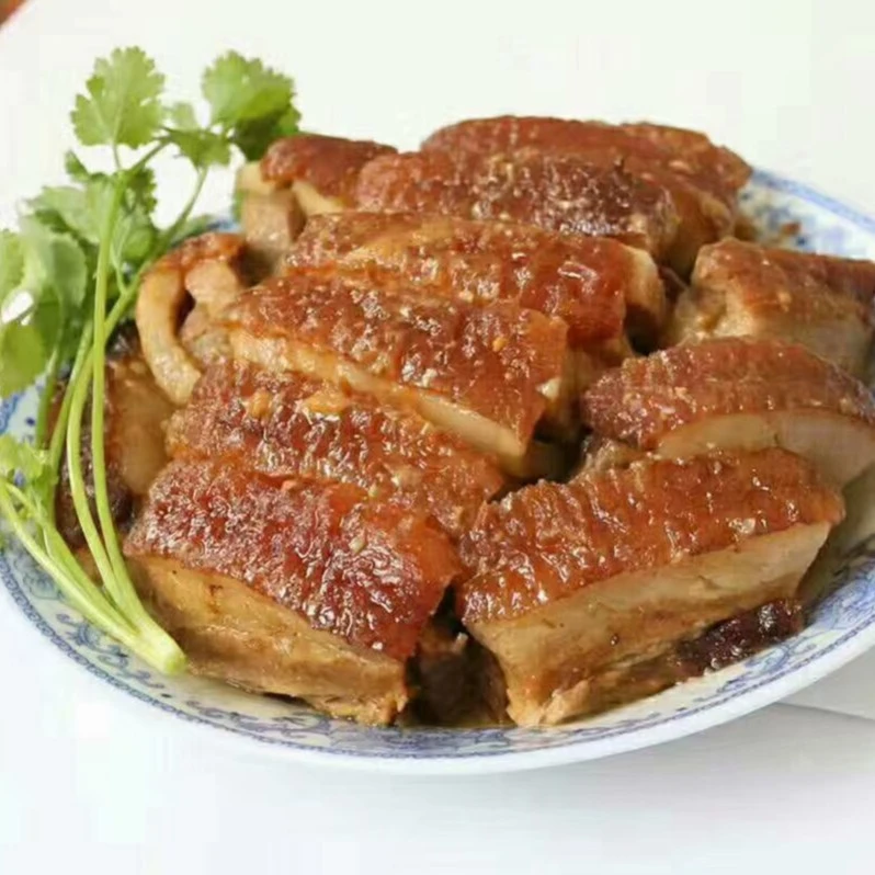 广西农家夹荔浦芋头扣肉五花肉冰冻肥而不腻肥瘦相间 二碗包邮