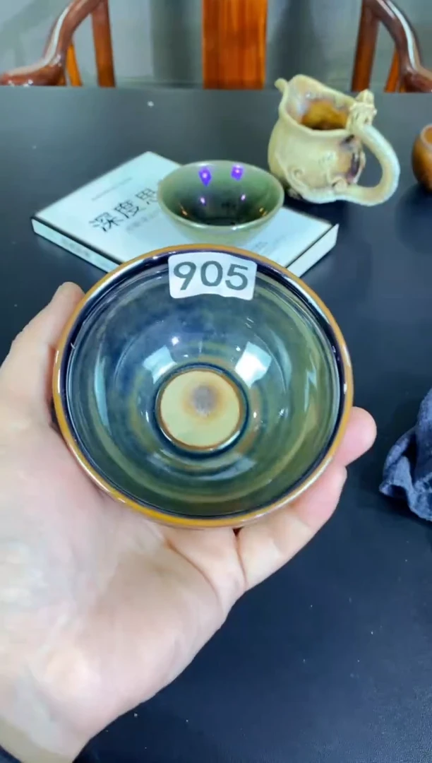 【闪购商品】瓷茶盏龙窑柴烧名家905