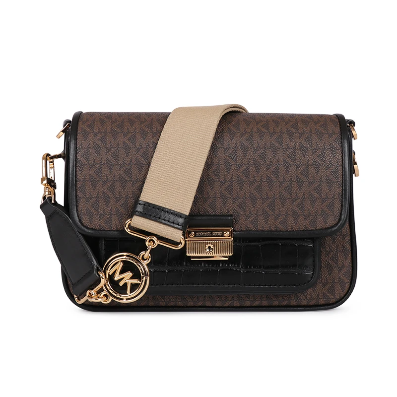 MICHAEL KORS 女士经典老花单肩斜挎包包 30F1G2BM2E 香港直发