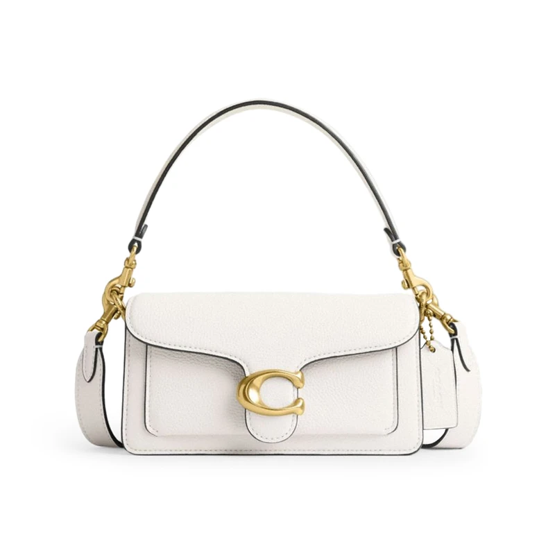 COACH/蔻驰女士TABBY白色手提单肩包斜挎包 CM546 香港直发