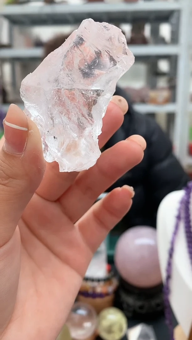 【闪购商品】水晶摆件未镶嵌白原石5.8一颗