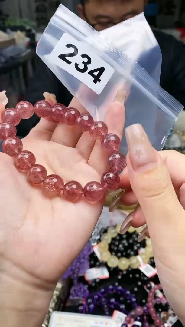 【闪购商品】石英质玉手串未镶嵌手串234