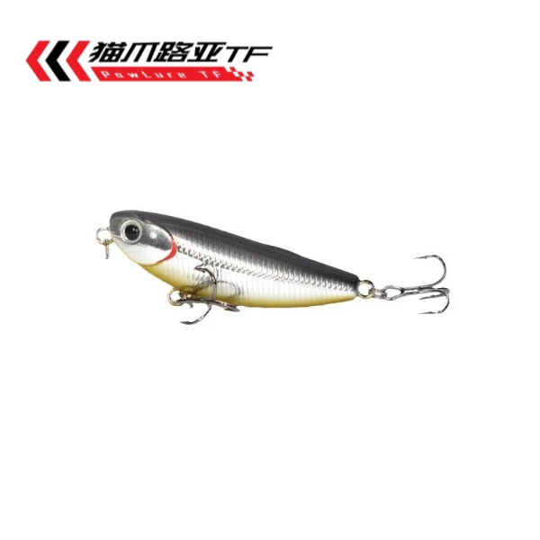 猫爪路亚TF5克zZ之字狗水面系微物路亚饵铅笔小假饵钓罗飞翘嘴