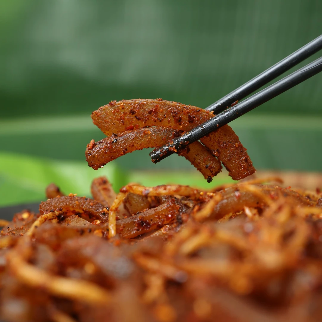 云南特产西盟佤族美食小吃零食佤味牛皮苤菜根香辣口味包邮