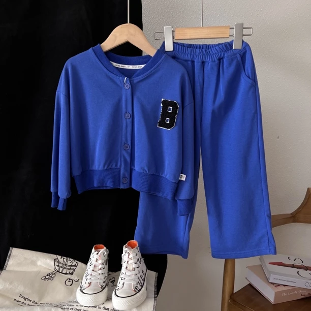 女童秋款套装外套裤子两件套1810