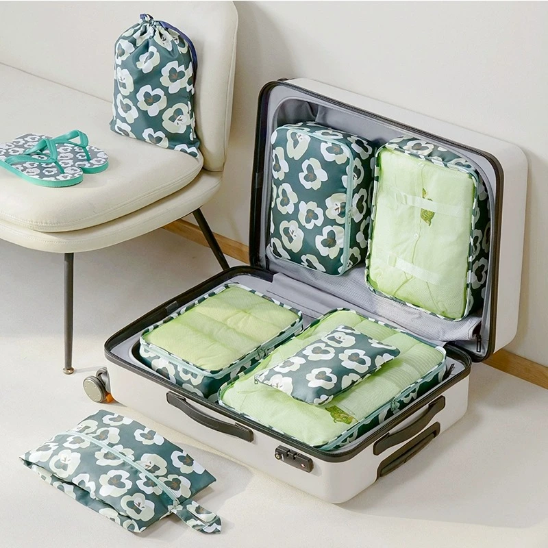 旅行收纳袋衣服整理衣物分装大容量行李箱内衣裤鞋整理包