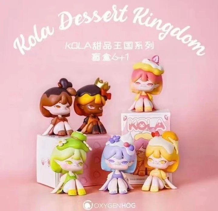 正品KOLA甜品王国系列盲盒手办可爱潮玩摆件