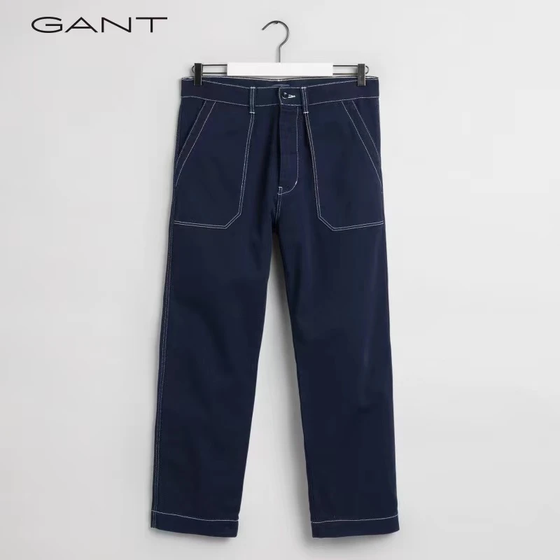 GANT/甘特新款男士时尚牛仔直筒裤子1000224