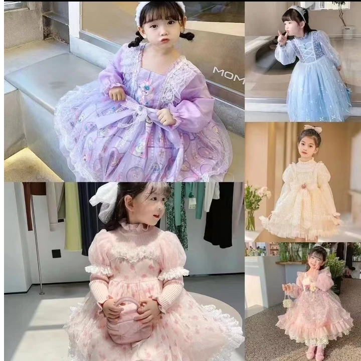 109听号下单随机断码款甜美女宝宝儿童女宝童装连衣裙女孩洋气