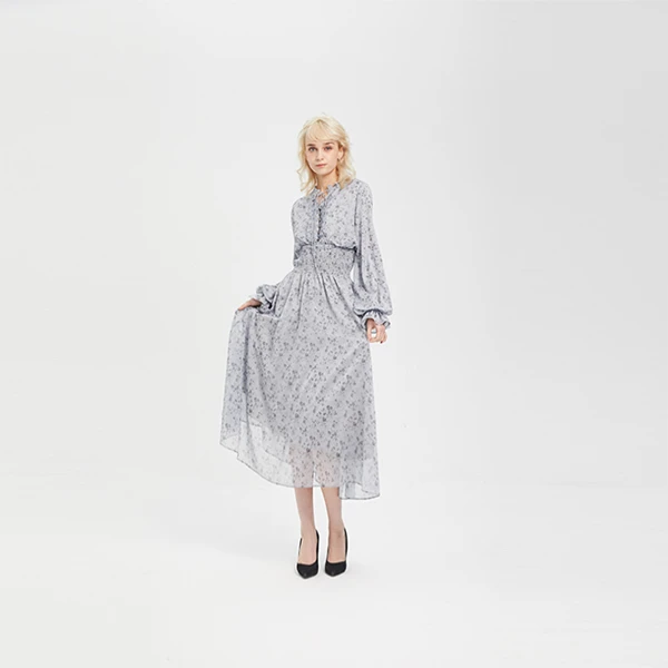 【亚美专属】圣迪奥时尚气质设计师款女装连衣裙S231Z12B3