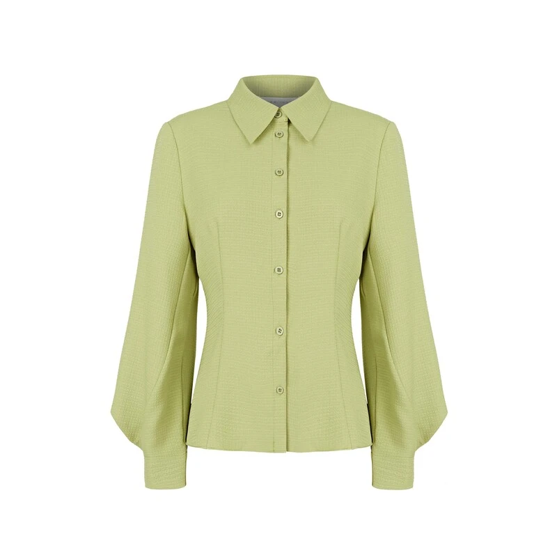 【丽公主】圣迪奥气质法式休闲高端轻奢长袖时尚衬衫S233Z0548