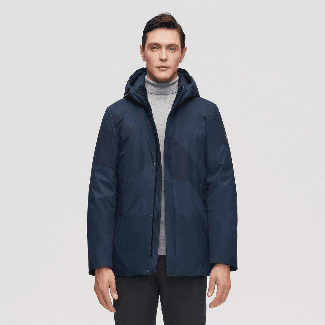 波司登冬季新时尚鹅绒商务休闲防风保暖男款羽绒服外套B10144151