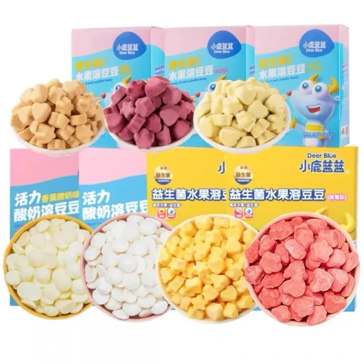 小鹿酸奶溶豆维C溶豆益生菌溶豆