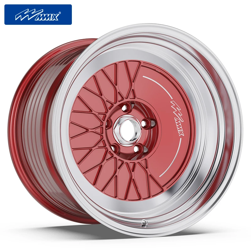 FR001 MMX 漂移专用锻造轮毂18寸大抛边气动宽体专车专用数据定制