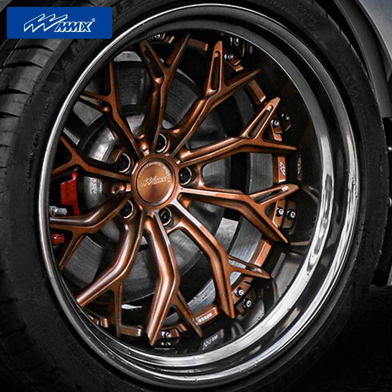 MFS09DL MMX双片式锻造轮毂丰田Supra奥迪S5RS4雷克萨斯RCLC宝马