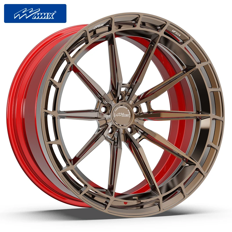 MFS04DR MMX 双片锻造轮毂适用宝马3 4 8系Z4奥迪S4 A7L奔驰