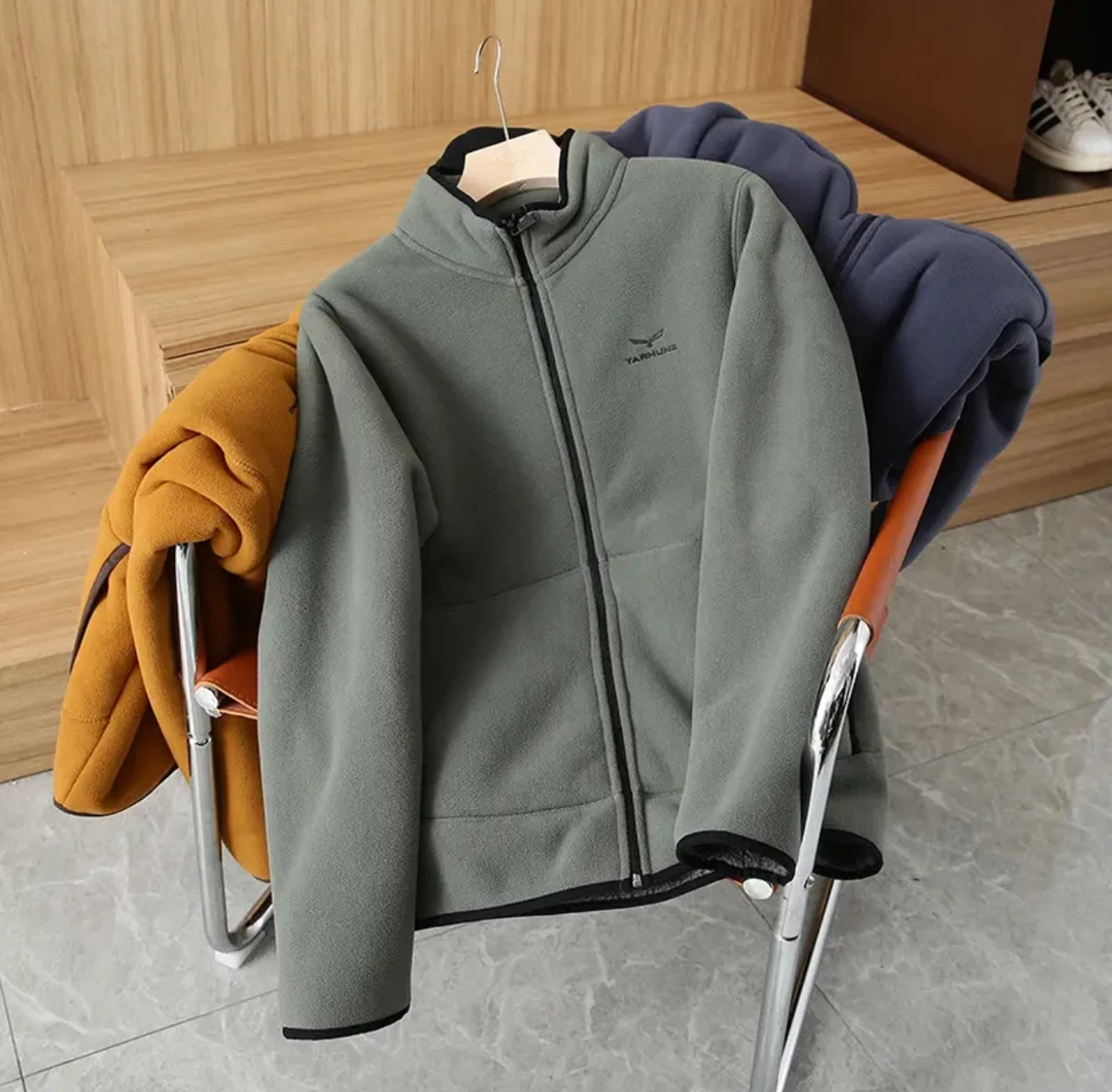 出口欧洲 男女重磅牛货 540克！三合一复合摇粒绒 情侣外套