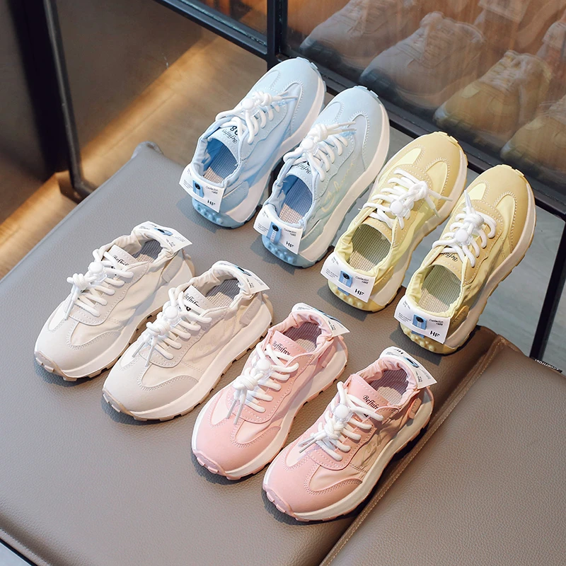 DAODANMAYI/捣蛋蚂蚁女童鞋子春秋款德训鞋儿童阿甘鞋运动鞋男童