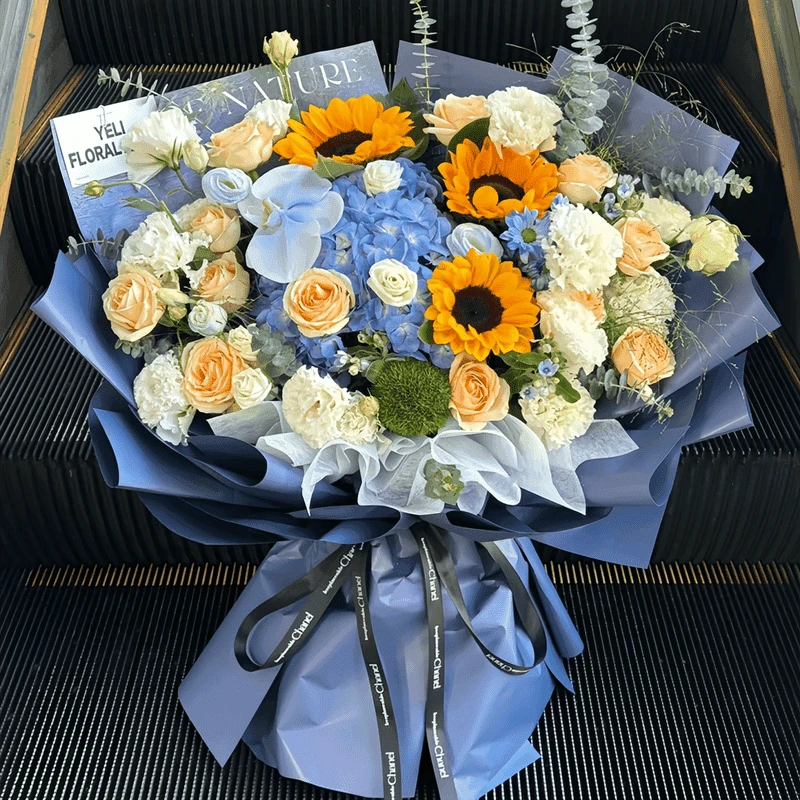 男士花束鲜花订购同城配送生日礼物送长辈送男孩子的花同城精选