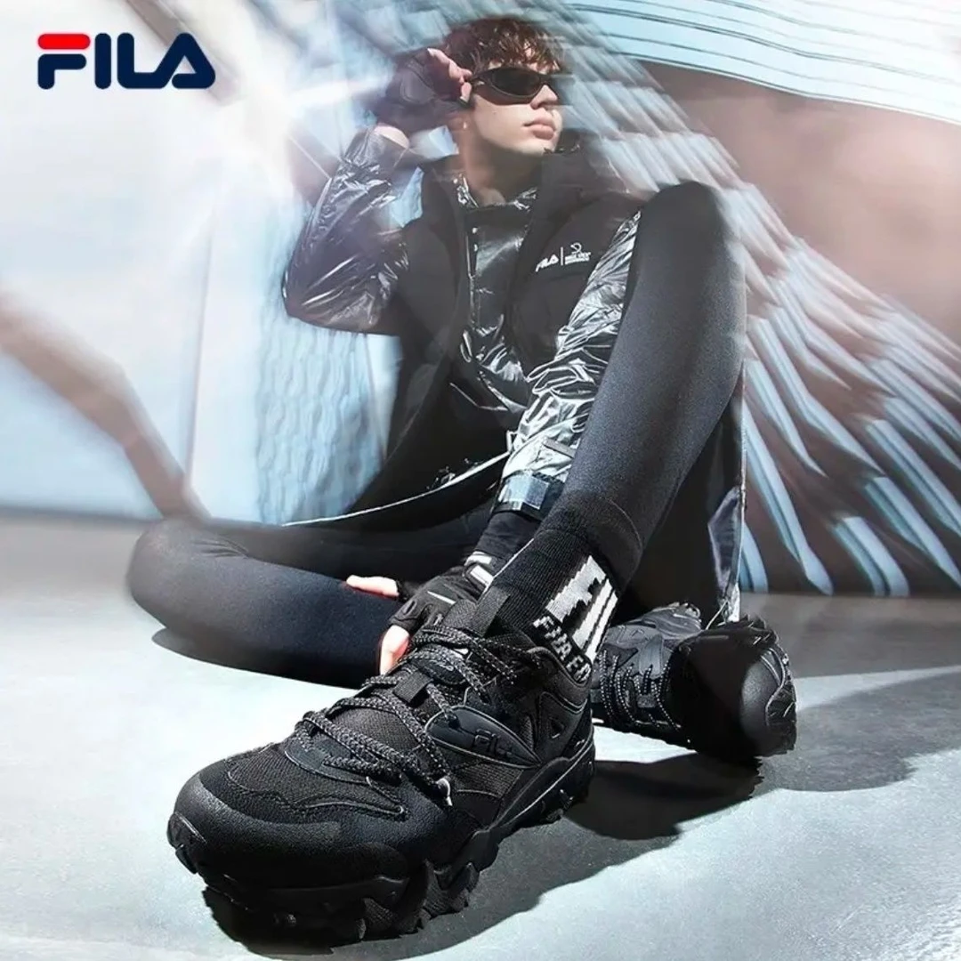 FILA 斐乐男鞋休闲鞋新款复古运动鞋男老爹鞋欧客漫2
