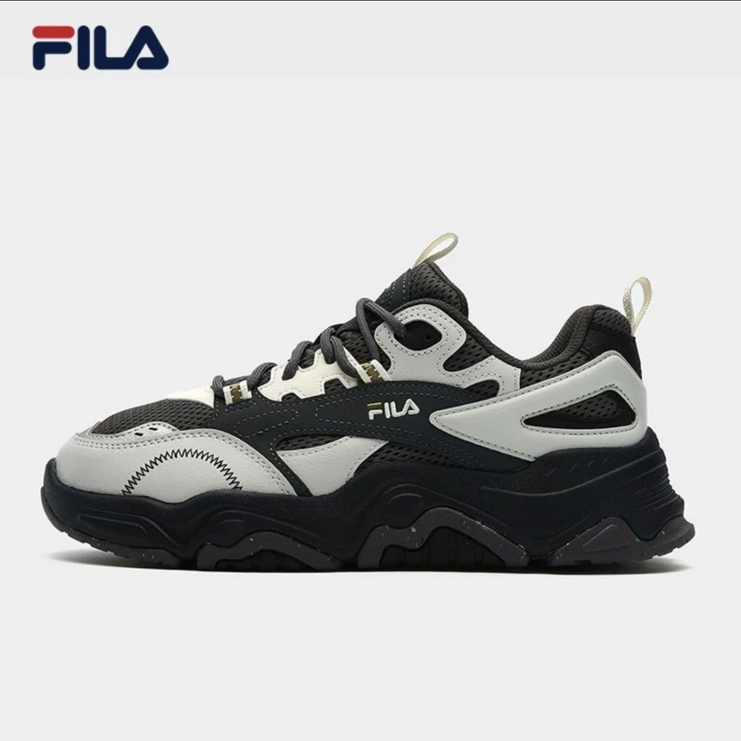 FILA 斐乐女鞋夏季休闲鞋复古鞋子运动鞋山丘鞋厚底款时尚老爹鞋