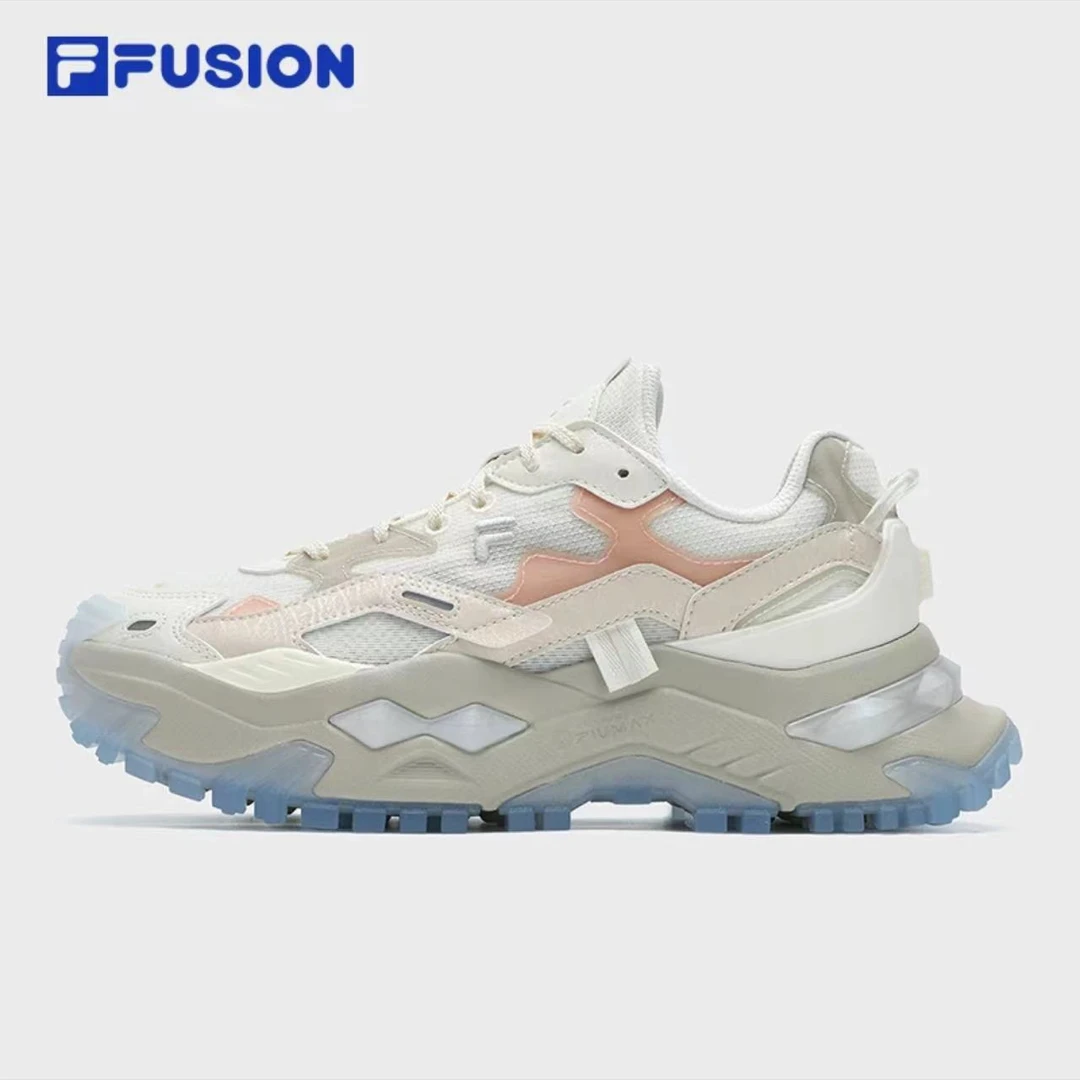 FILA FUSION斐乐女鞋老爹鞋2025夏季新款硬糖鞋跑步鞋休闲鞋厚底