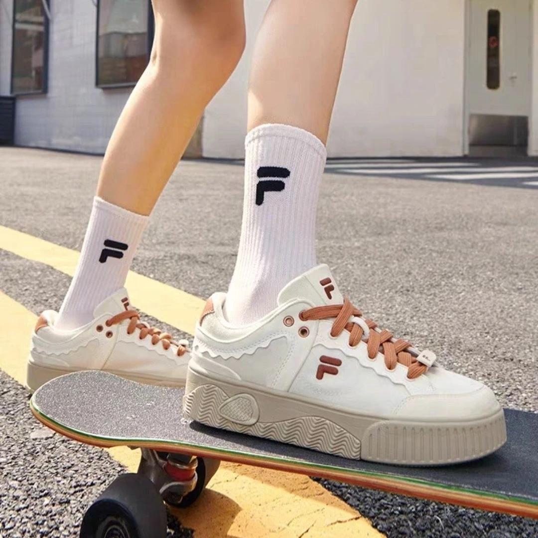 FILA FUSION斐乐潮牌STACK女鞋板鞋休闲鞋厚底鞋小白鞋增高运动鞋
