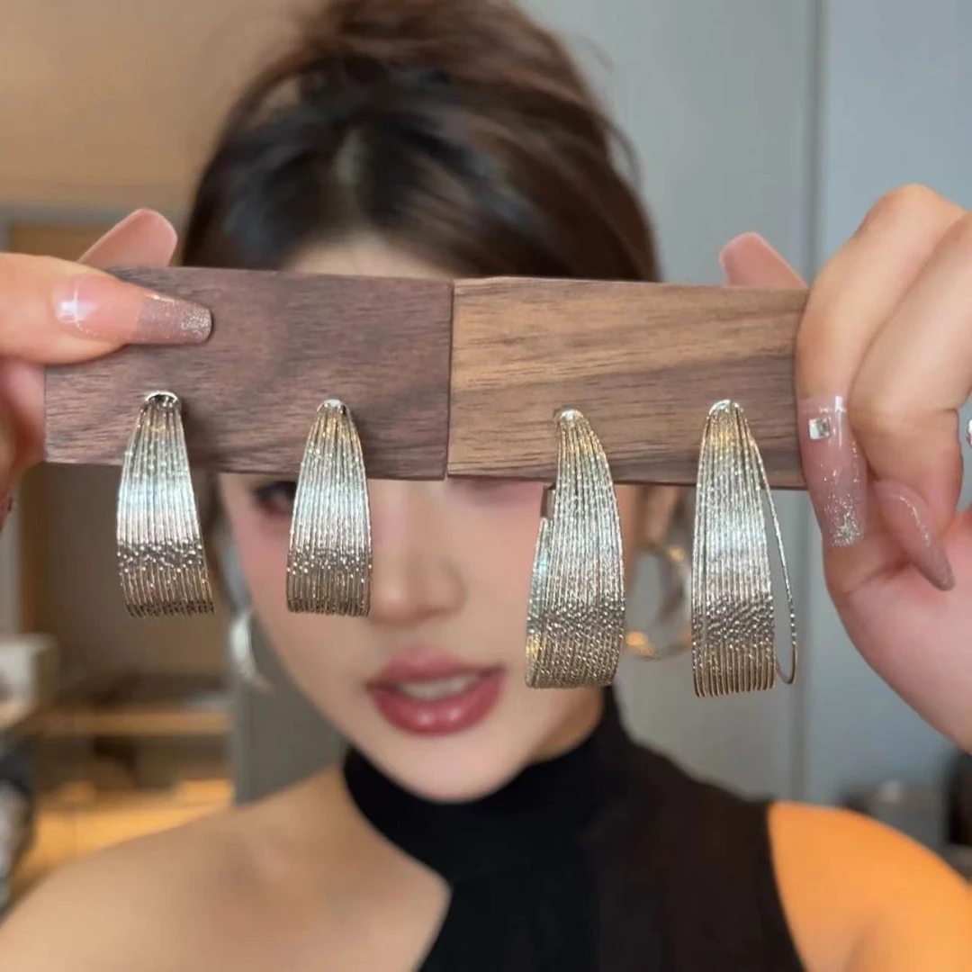 复古欧美耳圈个性时尚气质夸张大耳圈耳环