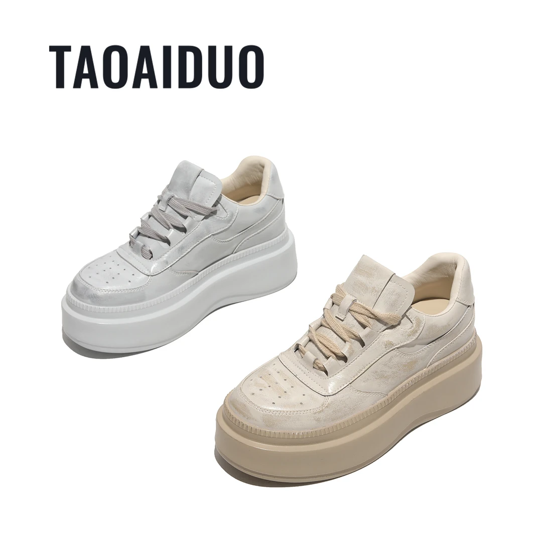 【淘爱朵●】时尚厚底增高6cm潮流百搭女士休闲鞋68982