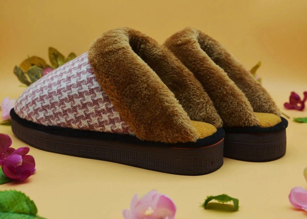 纯手工拖鞋 枫叶花女款➕大2码