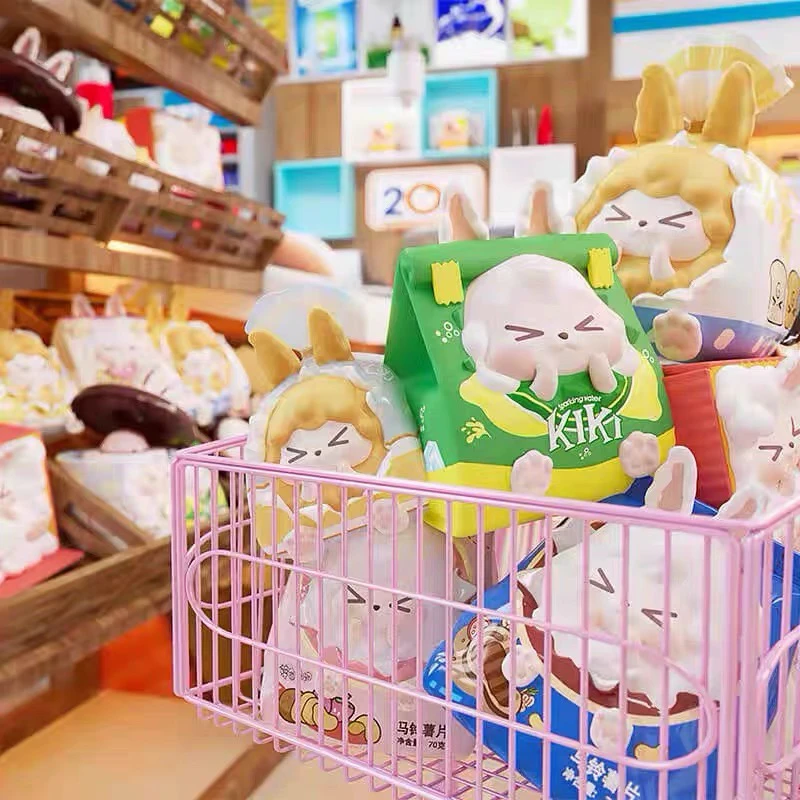 【拆盒】 KIKI心愿店铺系列盲盒 潮流创意可爱手办桌面小摆件微景观