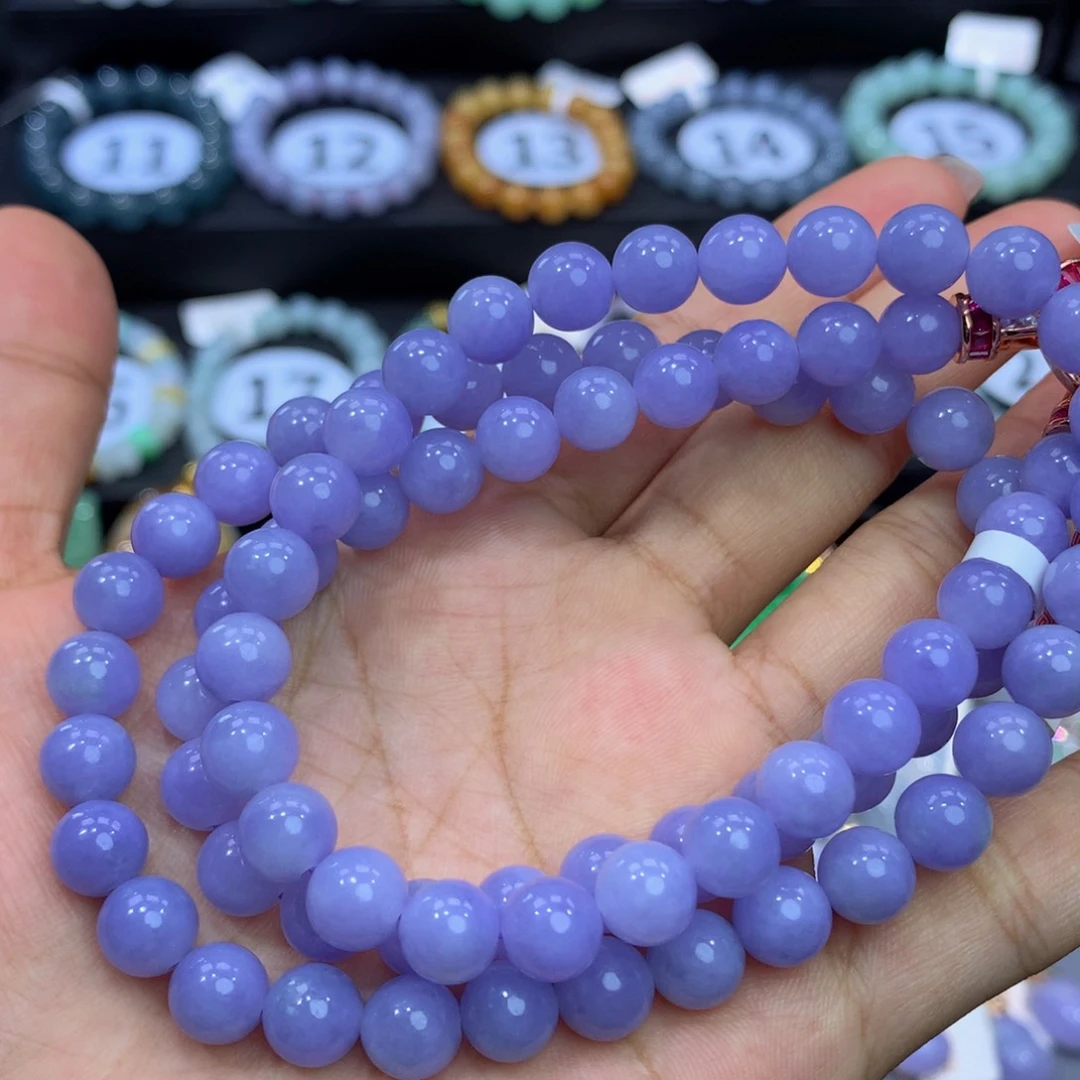 翡翠手链未镶嵌翡翠8