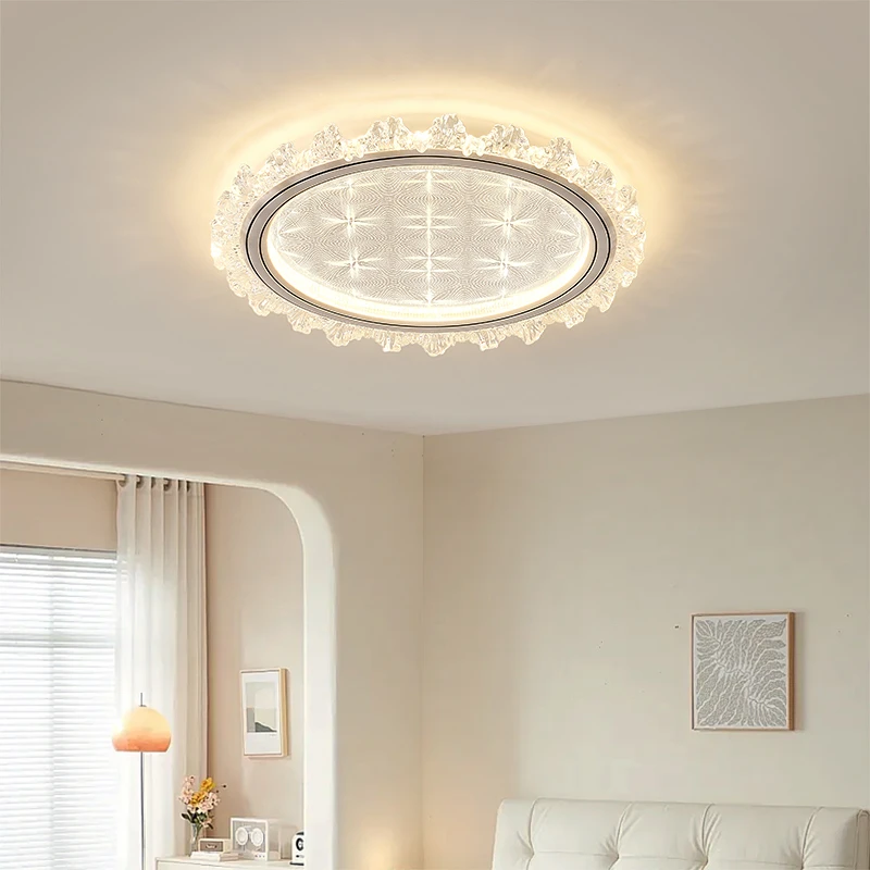 卧室灯2025新款超亮LED吸顶灯简约现代房间主卧灯高级感轻奢灯具