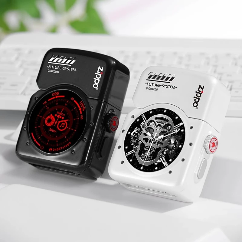 Zippo正品打火机 Future精灵亚克力智能触屏DY8902TP