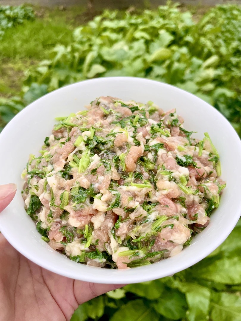 “崇明手工馄饨馅 优质精品腿肉  1000克2斤