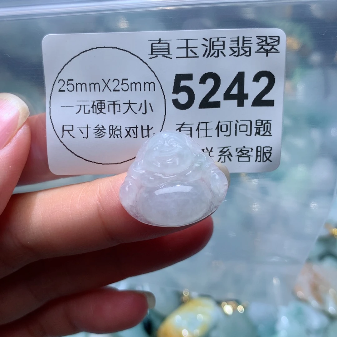 翡翠颈饰未镶嵌5242。