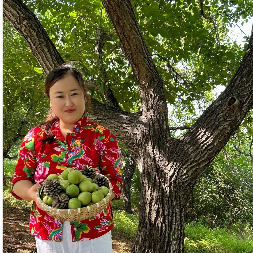 2025年太行深山手工去青皮百年老树营养香甜皮薄新鲜核桃坏果包赔