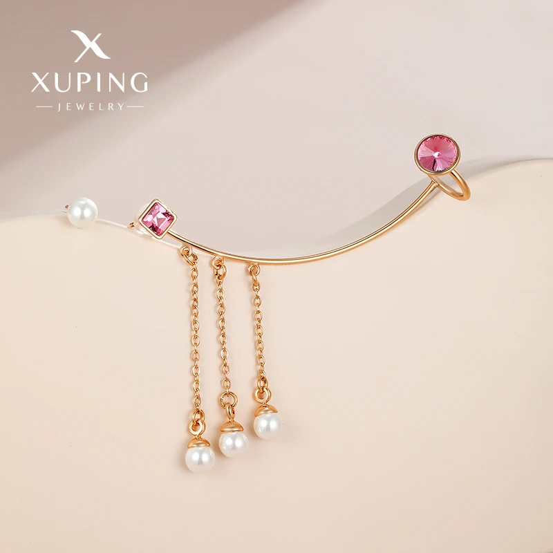 XUPING/旭平首饰 合金仿水晶耳饰 秋上新气质耳骨钉GDJ A00834130