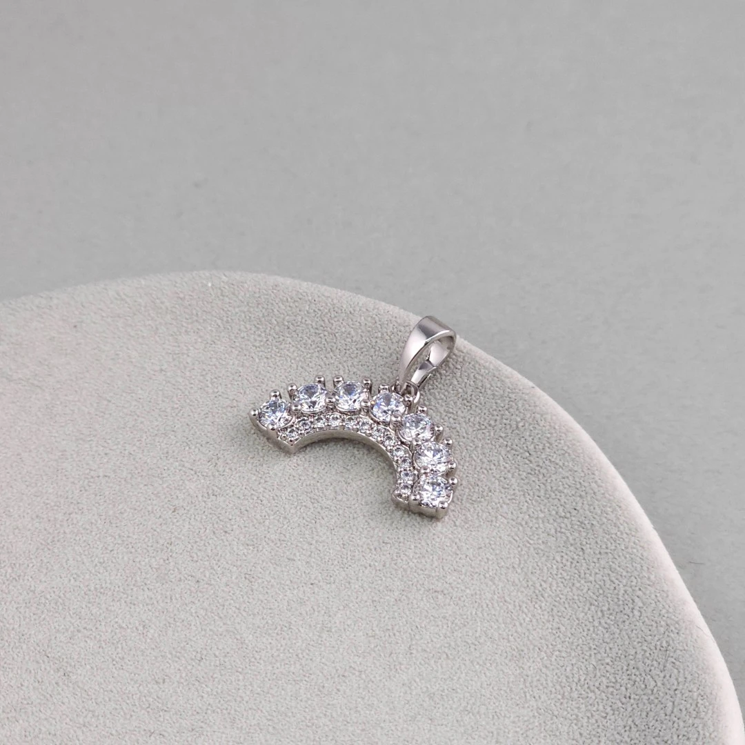 XUPING/旭平首饰 合金合成锆石吊坠 龙年彩虹吊坠 GDJ X000775893